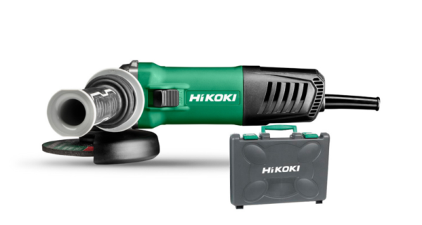 HiKOKI G13SB4Y2Z Haakse Slijper In Kunststof Koffer - 1400W - 125mm