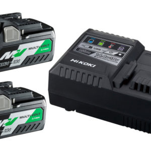 HiKOKI UC18YSL3WEZ BoosterPack 36V MultiVolt Li-ion Accu Starterset (2x 5.0Ah) + Lader