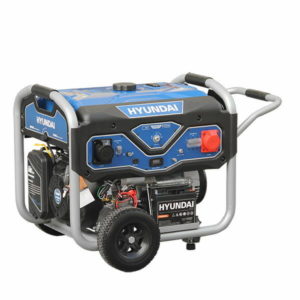 Hyundai 55054 Benzine Generator Met Elektrische Start - OHV Motor - 5500W - 3 Fase Full Power