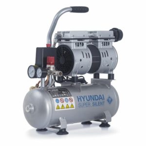 Hyundai 55758 Stille Compressor - Olievrij - 230V - 8L