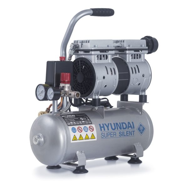 Hyundai Compressor Silent 8 Bar - 8 Liter