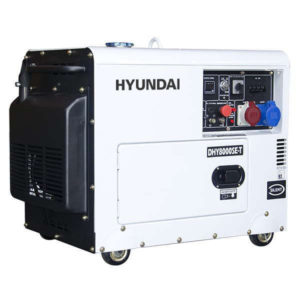 Hyundai Diesel Generator 7kW met Elektrische Start