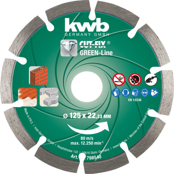 KWB Diamant Slijpschijf 125mm Green Line