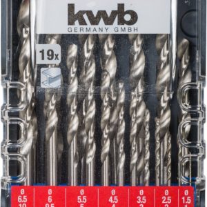 KWB HSS-Metaalborenset 19-delig