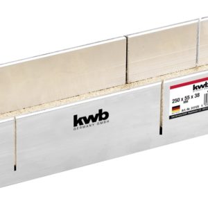 KWB Verstekbak Aluminium 250x55x38mm