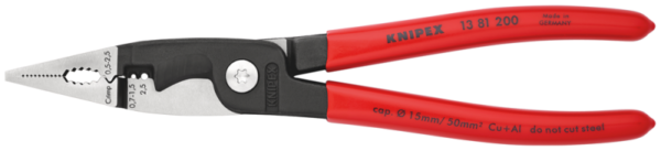 Knipex 1381200 Installatietang - Elektro - 200mm