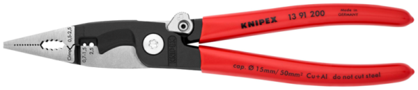 Knipex 1391200 Installatietang - Elektro - 200mm