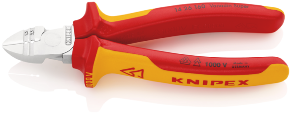 Knipex 1426160 Afstrip-zijsnijtang - 160mm