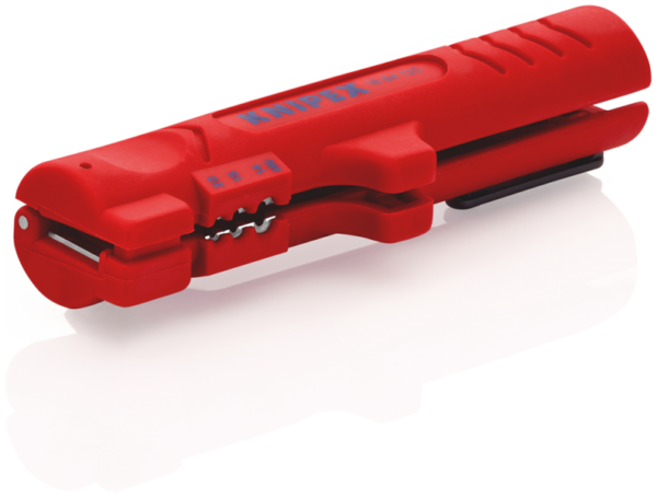 Knipex 16 64 125 SB Ontmantelingsgereedschap Voor Vlakke En Ronde Kabels - 125 Mm