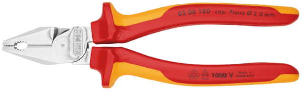 Knipex 206180 VDE Kracht Combinatietang - 180mm