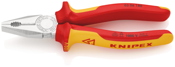 Knipex 306180 VDE Kracht Combinatietang - 180mm