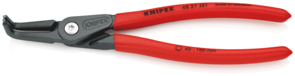 Knipex 4821J31 Precisie Borgveertang Voor Binnenringen - Boringen - 2