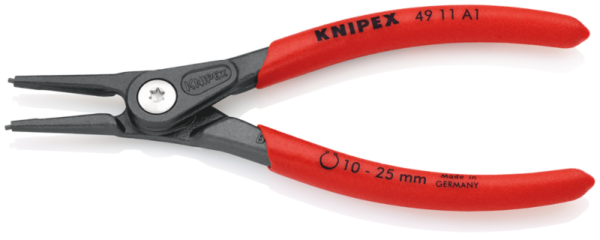 Knipex 4911A1 Precisie Borgveertang Voor Buitenringen - Assen - 10-25 X 140mm