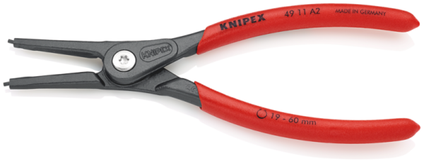 Knipex 4911A2 Precisie Borgveertang Voor Buitenringen - Assen - 19-60 X 180mm