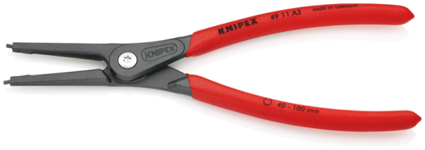 Knipex 4911A3 Precisie Borgveertang Voor Buitenringen - Assen - 40-100 X 225mm