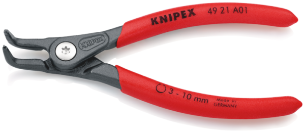 Knipex 4921A01 Precisie Borgveertang Voor Buitenringen - Assen - 3-10 X 130mm