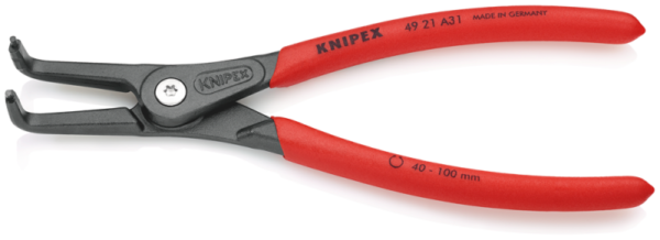 Knipex 4921A31 Precisie Borgveertang Voor Buitenringen - Assen - 40-100 X 210mm