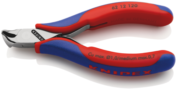 Knipex 6212120 Voorsnijtang Met Schuine Kop - Elektronica - 120mm