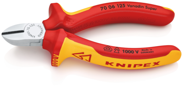 Knipex 7006125 Zijsnijtang - 125mm