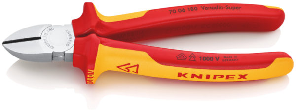 Knipex 7006180 Zijsnijtang VDE - 180mm