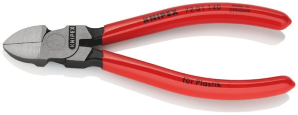 Knipex 7201140 Zijsnijtang Voor Kunststof - 140mm