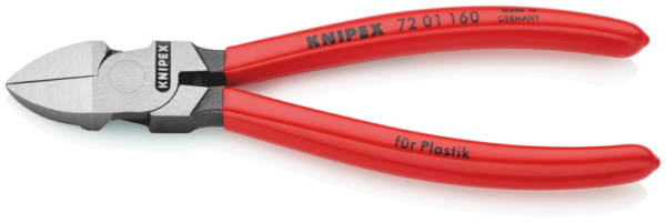 Knipex 7201160 Zijsnijtang Voor Kunststof - 160mm