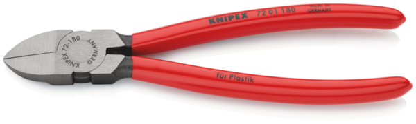 Knipex 7201180 Zijsnijtang Voor Kunststof - 180mm