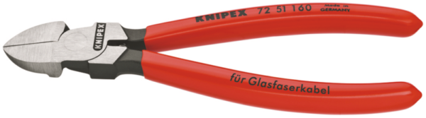 Knipex 7251160 Zijsnijtang Voor Vezelkabel - 160mm