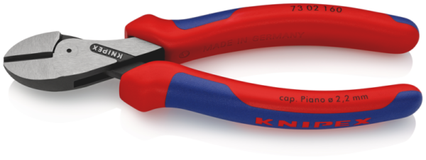 Knipex 7302160 X-Cut Kracht Zijsnijtang - 160mm