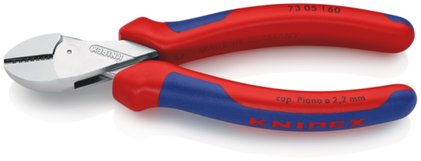 Knipex 7305160 X-Cut Kracht Zijsnijtang - 160mm