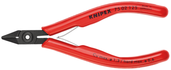 Knipex 75 02 125 Elektronica Zijsnijtang