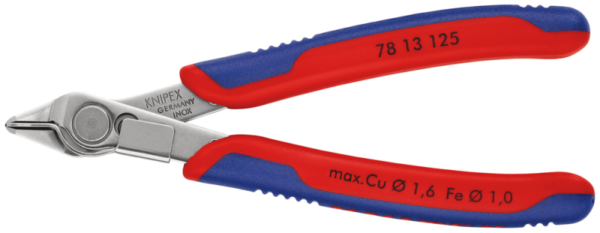 Knipex 7813125 Super-Knips Precisie Zijsnijtang - Elektronica - 125mm