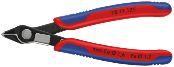 Knipex 7871125 Super-Knips Precisie Zijsnijtang - Elektronica - 125mm