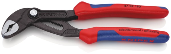 Knipex 8702180 Cobra HiTech Waterpomptang - 180mm