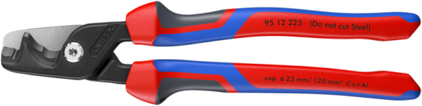 Knipex 95 12 225 Kabelschaar Stepcut XL Met Getrapte Snijrand - 120mm - Comfort Greep