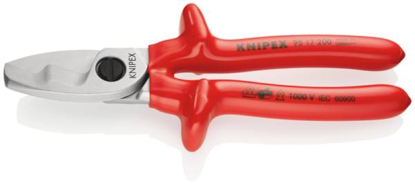 Knipex 9517200 Kabelschaar Met Dubbele Snijkanten - 200mm