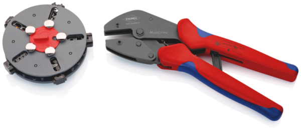 Knipex 973302 MultiCrimp Krimptang Met Wissellader En 5 Krimpprofielen - 250mm