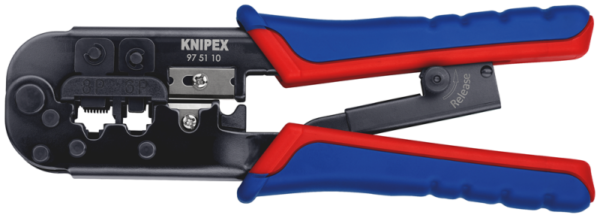 Knipex 975110 Krimptang Voor Westernstekkers - 190mm