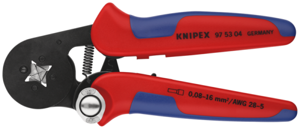 Knipex 975304SB Zelfstellende Krimptang - 180mm