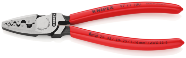 Knipex 9771180 Adereindhulstang - 180mm