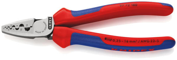 Knipex 9772180 Adereindhulstang - 180mm