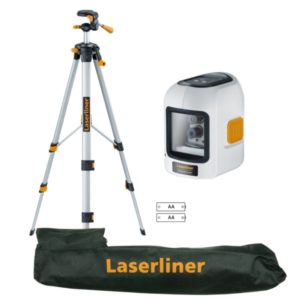 Laserliner SmartCross-Laser 150 Set Kruislijnlaser In Tas Incl. Statief - 2 Lijnen - 10m