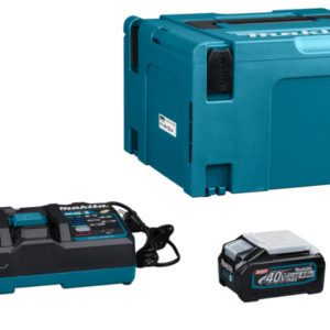 Makita 191U00-8 40V XGT Li-Ion Accu Starterset (2x 4.0Ah) + Duolader In Mbox