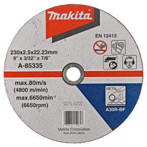 Makita A-85335 Doorslijpschijf - 230x22