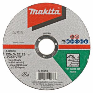 Makita A-85363 Doorslijpschijf - 125 X 22