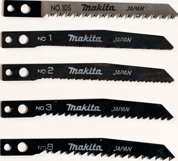 Makita A-86882 5 Delige Decoupeerzaagbladen Set - Hout / Metaal / Kunststof