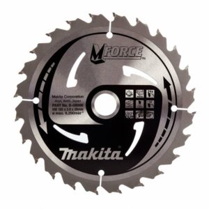 Makita A-89632 / B-08006 Mforce Cirkelzaagblad - 165 X 20 X 24T - Hout