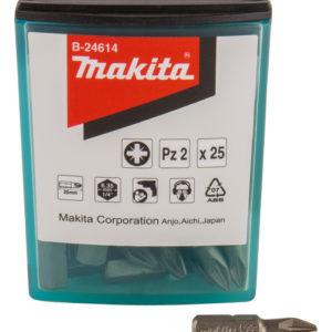 Makita B-24614 Schroefbit PZ2x25mm 25 Stuks