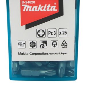 Makita B-24620 Schroefbit - PZ3x25mm (25st)