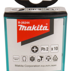 Makita B-26244 Schroefbit PH2X50mm 10 Stuks